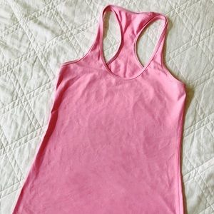 Lulu Lemon Cook Racerback tank in pink!